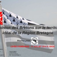 L’opinion des Bretons sur le territoire idéal de la Région Bretagne