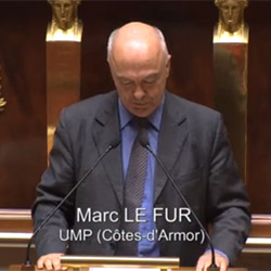 Marc Le Fur à L'Assemblée Nationale