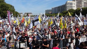 Manifestation pour la réunification de la Bretagne à Nantes