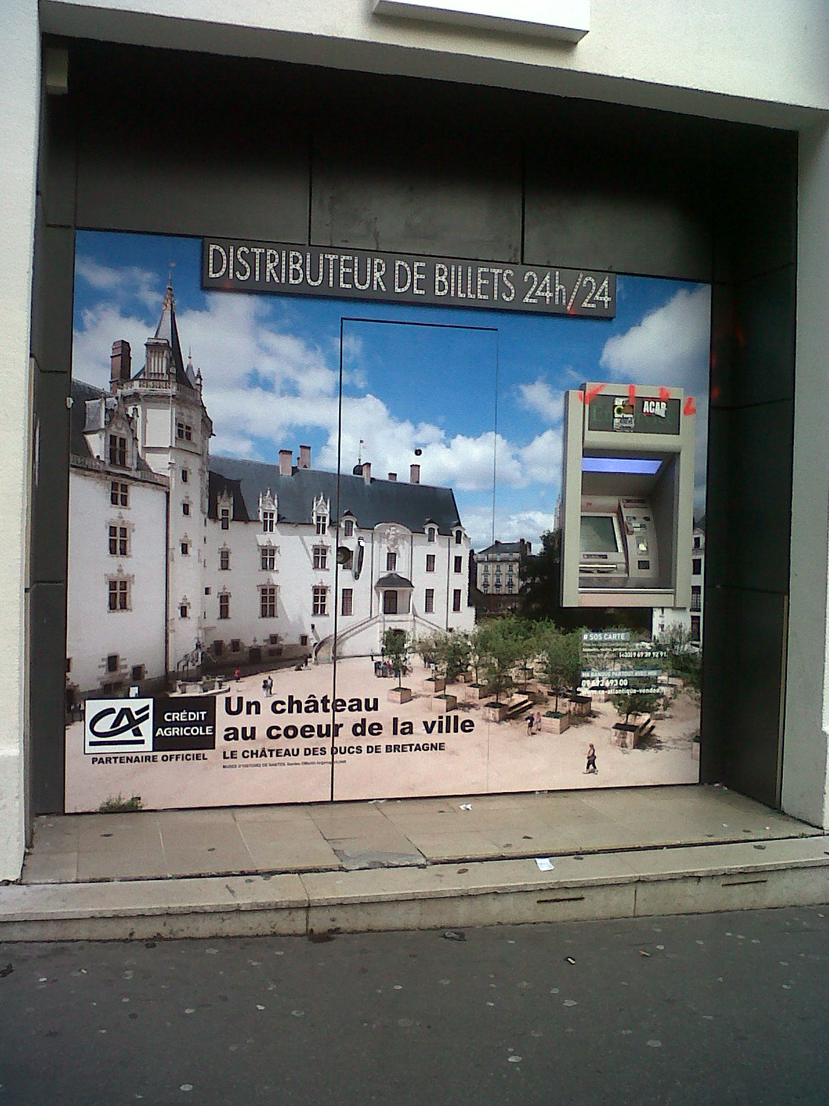 À Nantes, le château des Ducs de Bretagne a trouvé du Crédit…!