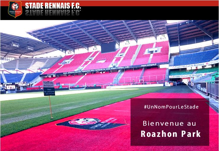 Le public rennais trouve un nouveau nom pour son stade