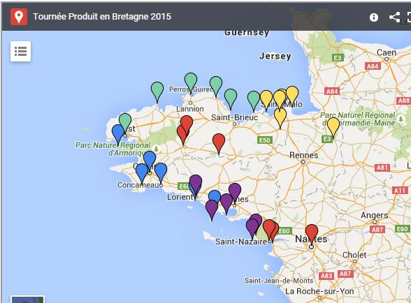 La tournée estivale de Produit en Bretagne démarre le 13 juillet à Nantes !