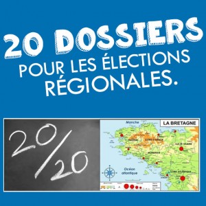 20 dossiers pour les élections régionales