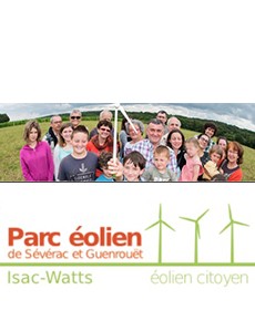 Suite à l’initiative citoyenne de Béganne, un parc éolien similaire se développe en Loire-Atlantique
