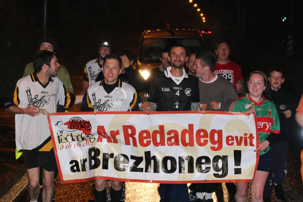 Ar Redadeg : une course pour promouvoir la langue bretonne.