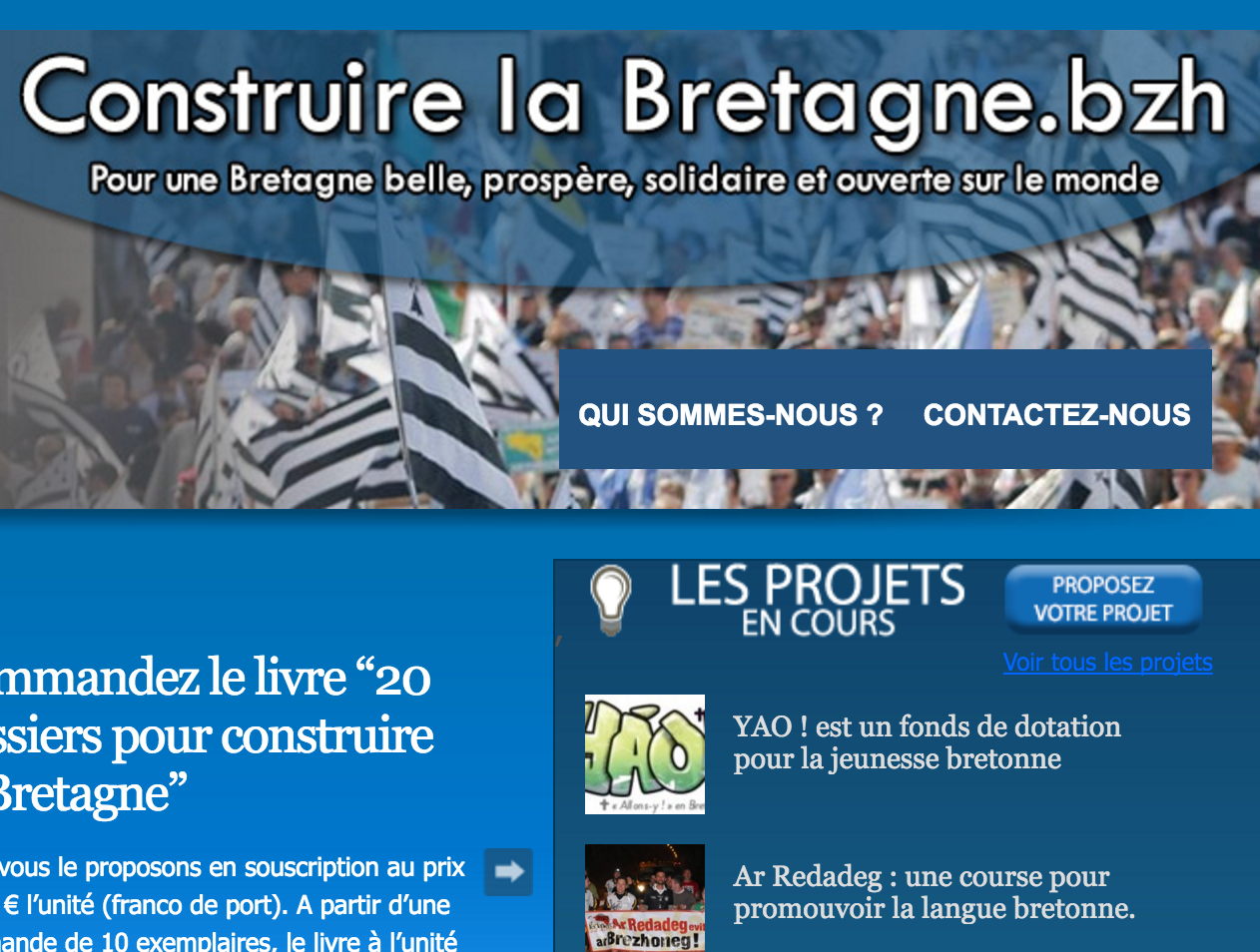 Construire la Bretagne vous aide à faire connaître votre projet