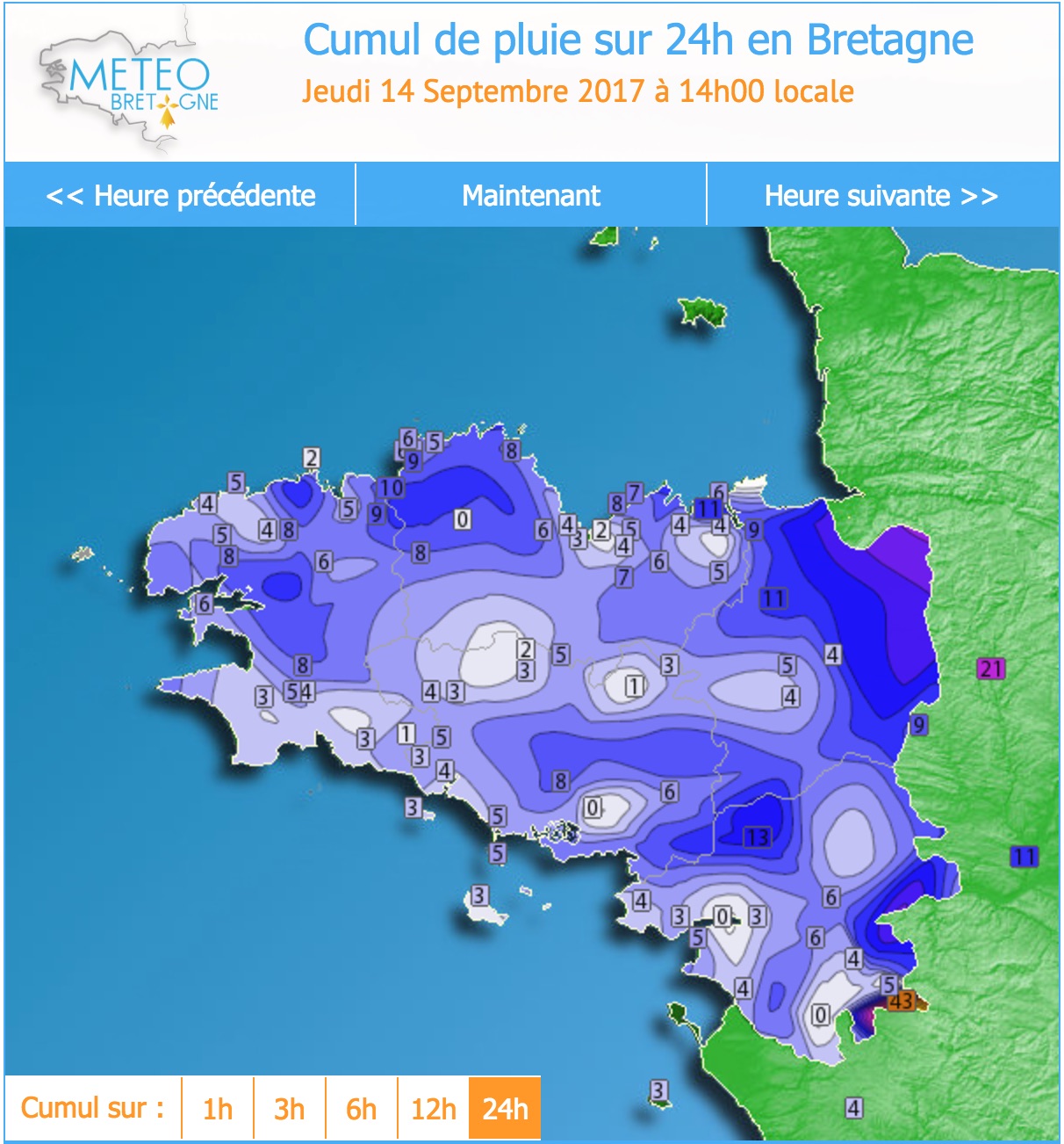 Météo Bretagne lance une appli pour tous les Bretons !